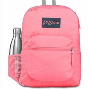 Jansport Crosstown Strawberry Pink Backpack